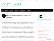 Tablet Screenshot of coastalhues.com